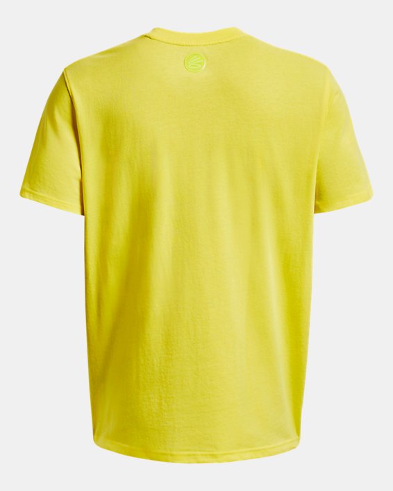 Men's Curry Sour Then Sweet Heavyweight Short Sleeve, Yellow, pdpMainDesktop image number 5